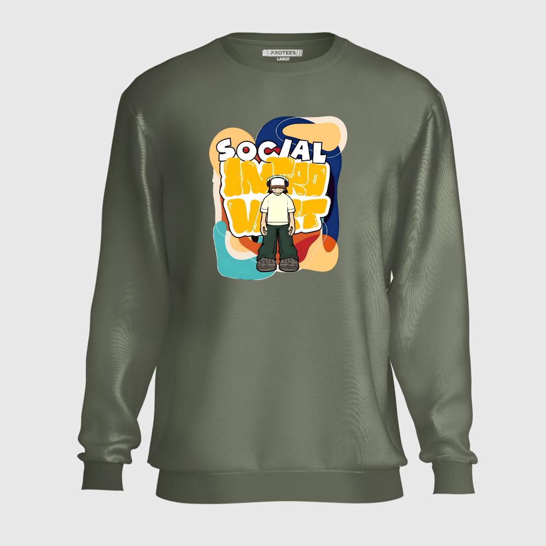 DTF - SOCIAL INTROVERT SWEATSHIRT