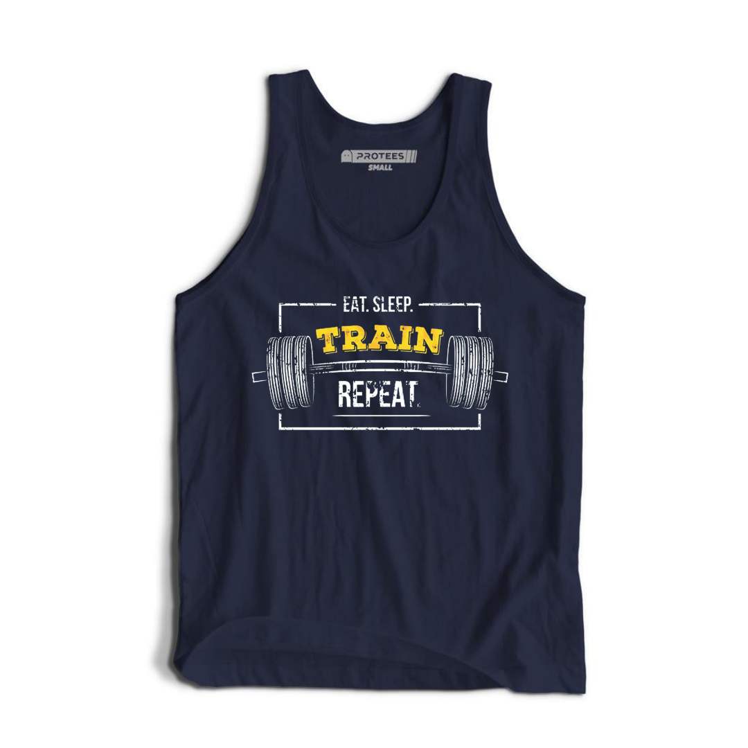 DTF - TRAIN REPEAT TANKTOP
