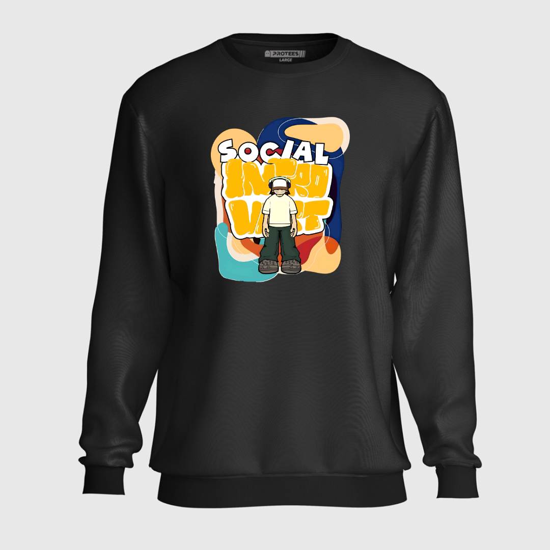 DTF - SOCIAL INTROVERT SWEATSHIRT
