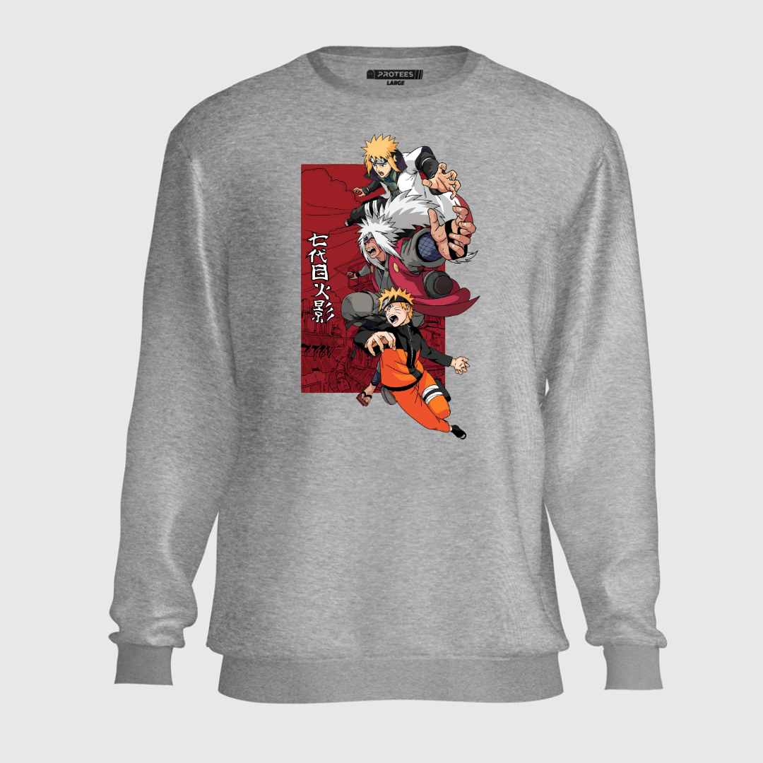 DTF - NARUTO FRIENDS  TEDDY SWEATSHIRT