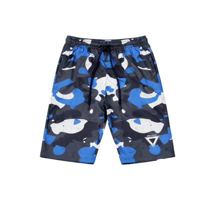 NAVY CAMO PERFORMANCE SHORTS