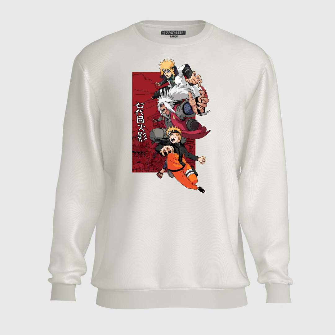 DTF - NARUTO FRIENDS  TEDDY SWEATSHIRT