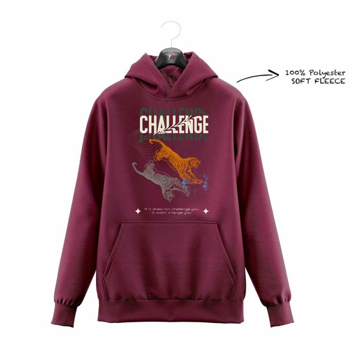 DTF -  CHALLENGE TIGER HOODIE DTF048