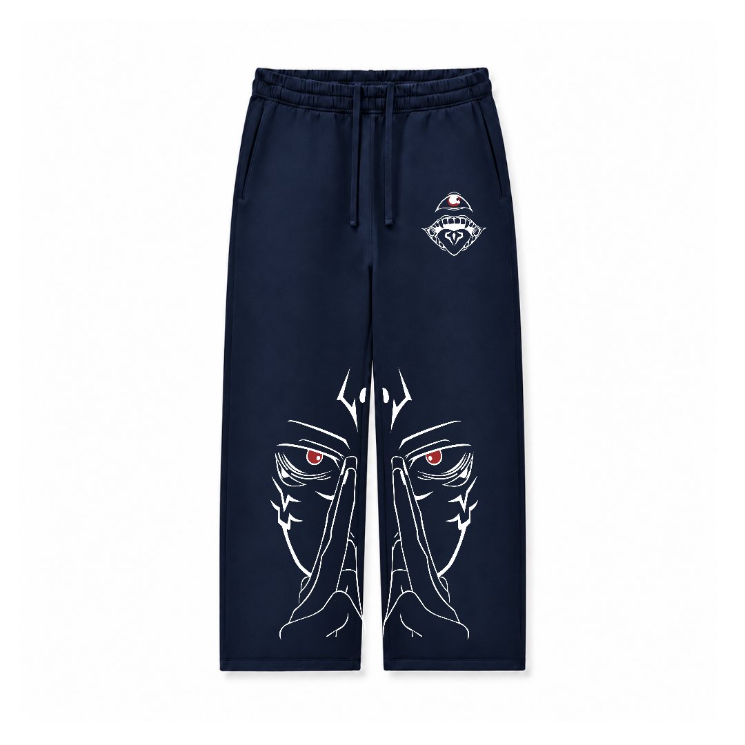 DEMON MASK - RELAXED FIT TERRY BOTTOM DTF009