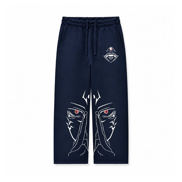 DEMON MASK - NAVY BLUE