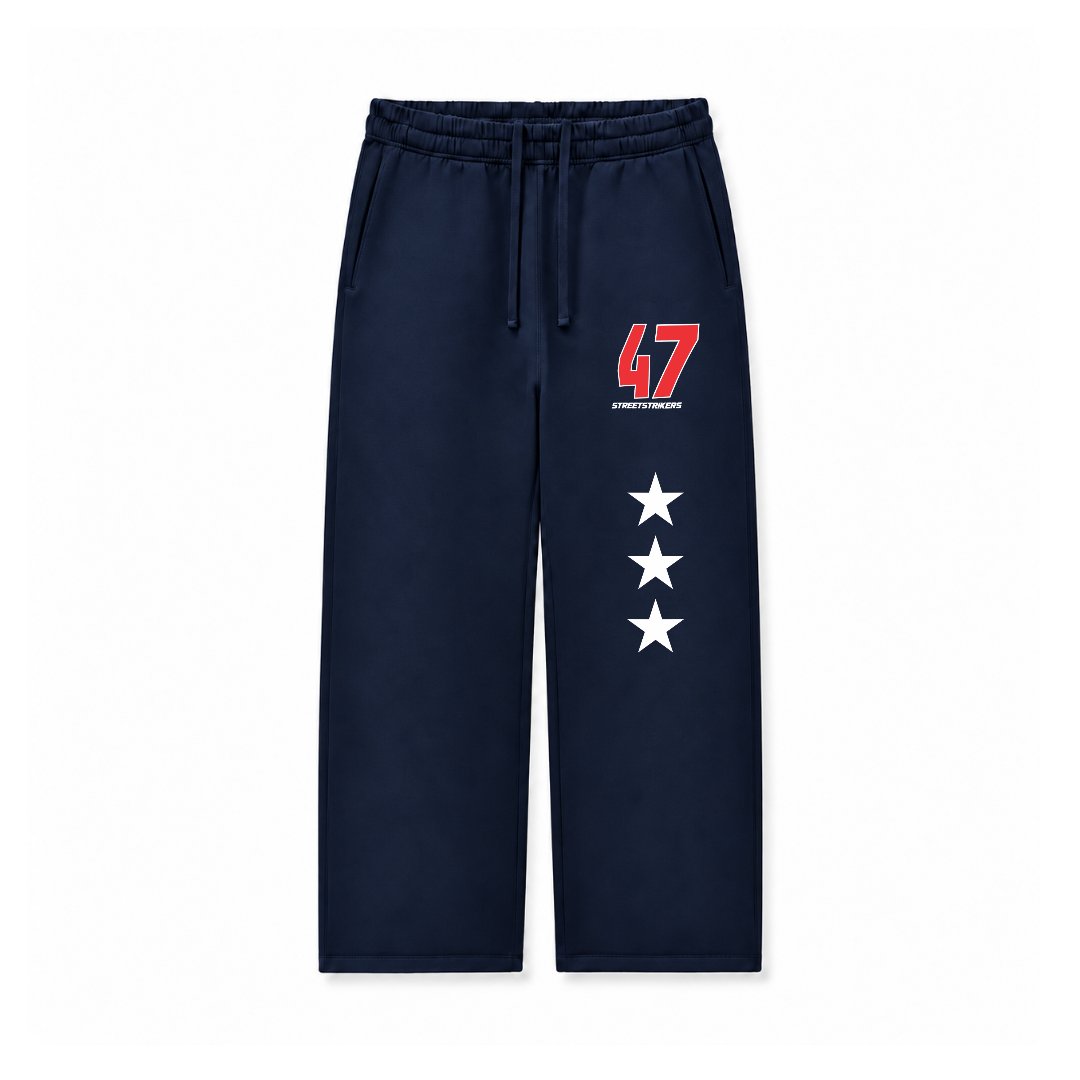47 STREETSTRIKERS - RELAXED FIT TERRY BOTTOM DTF011