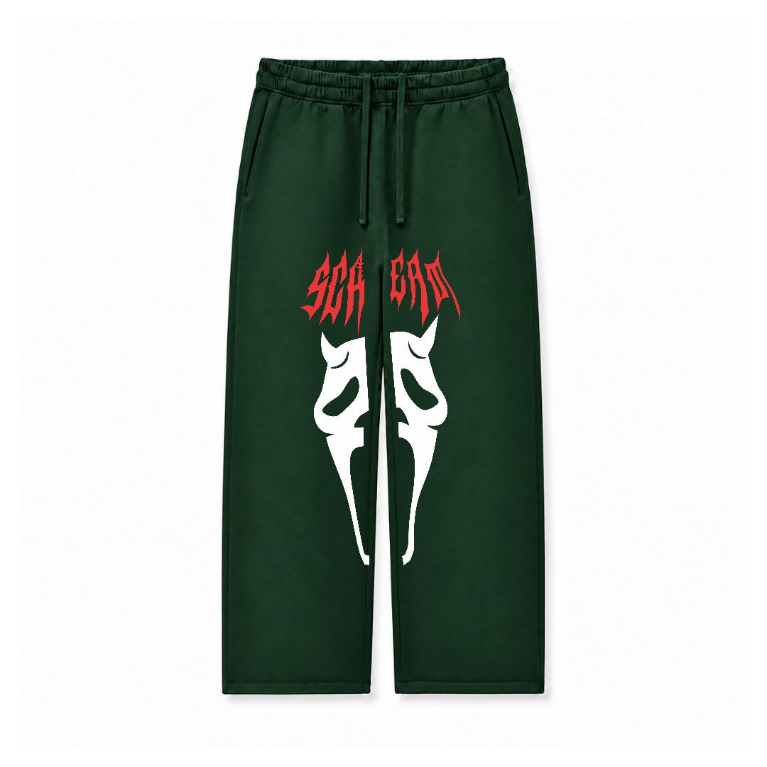 SCREAM GHOST - RELAXED FIT TERRY BOTTOM DTF004
