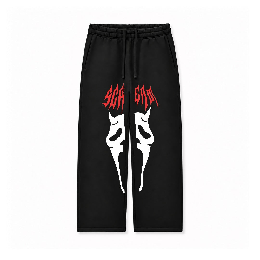 SCREAM GHOST - RELAXED FIT TERRY BOTTOM DTF004