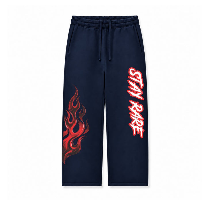 STAY RARE FLAME - NAVY BLUE
