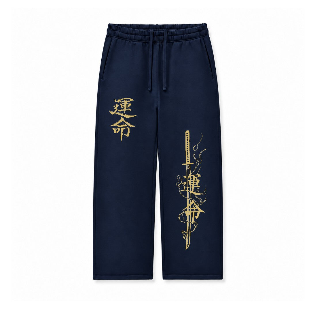 GOLD KATANA - RELAXED FIT TERRY BOTTOM DTF018