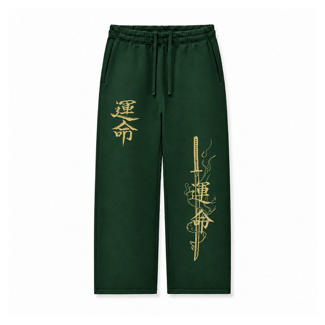 GOLD KATANA - DARK GREEN