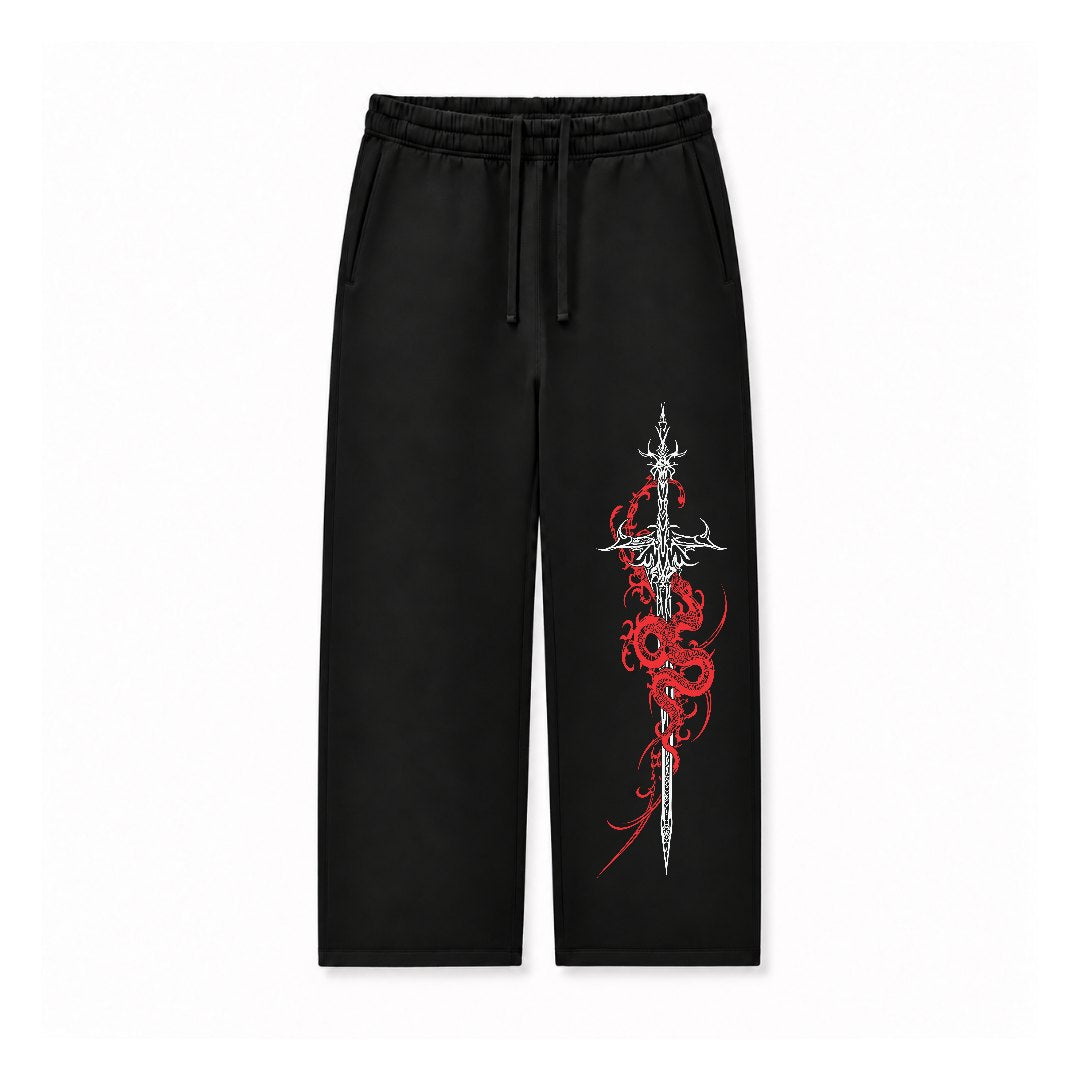 DRAGON TRIBAL - BLACK