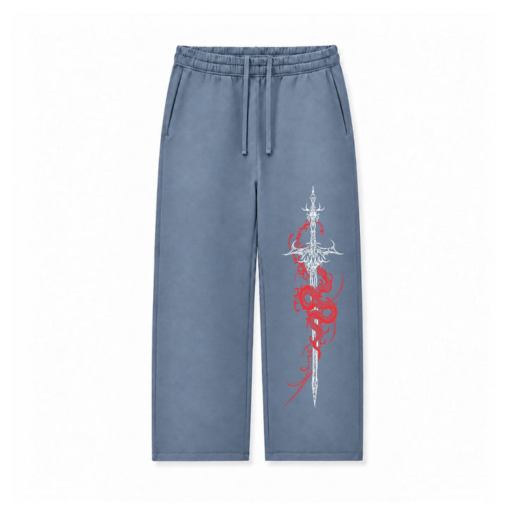 DRAGON TRIBAL - DENIM BLUE