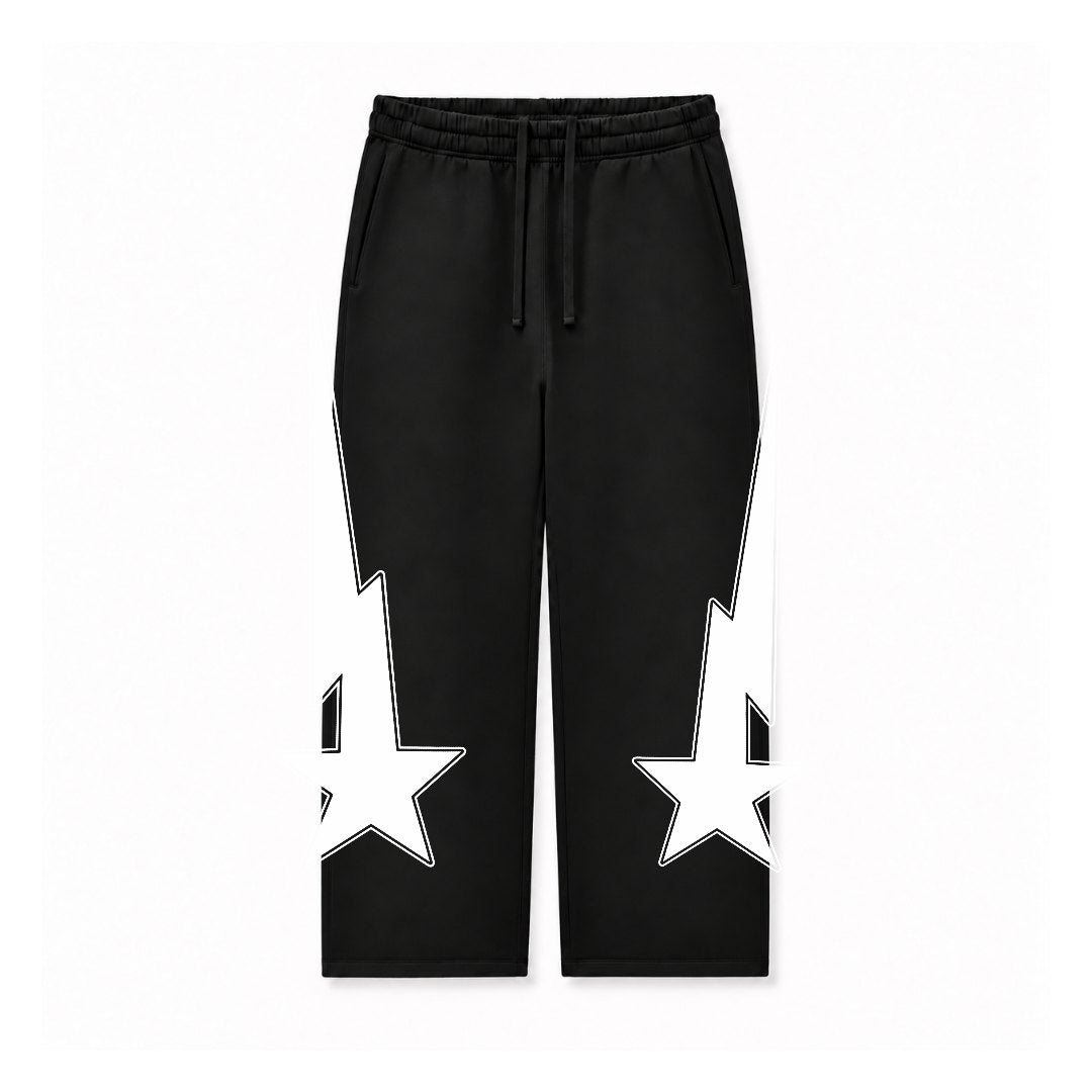 WHITE STAR LIGHTNING - RELAXED FIT TERRY BOTTOM DTF020