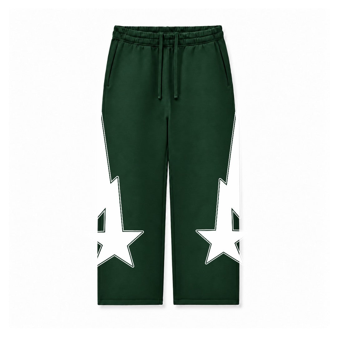 WHITE STAR LIGHTNING - RELAXED FIT TERRY BOTTOM DTF020