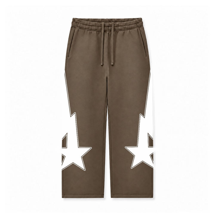 WHITE STAR LIGHTNING - STONE BROWN