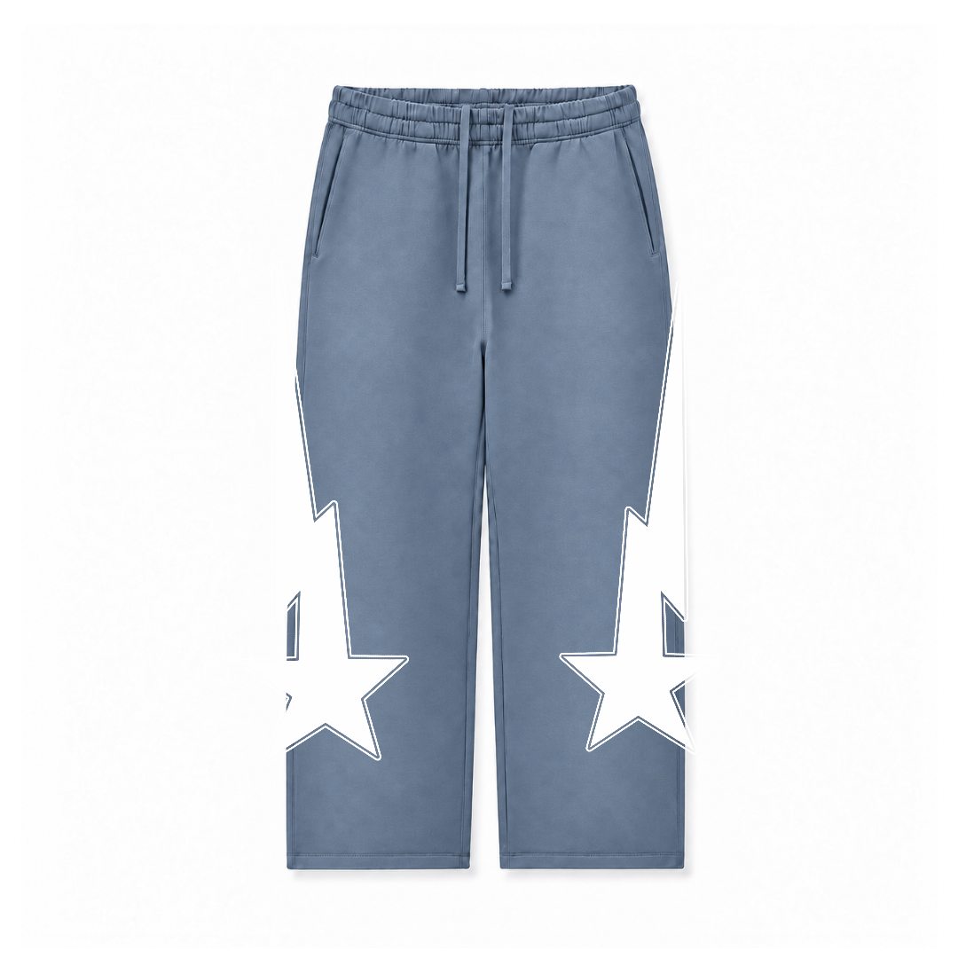 WHITE STAR LIGHTNING - DENIM BLUE