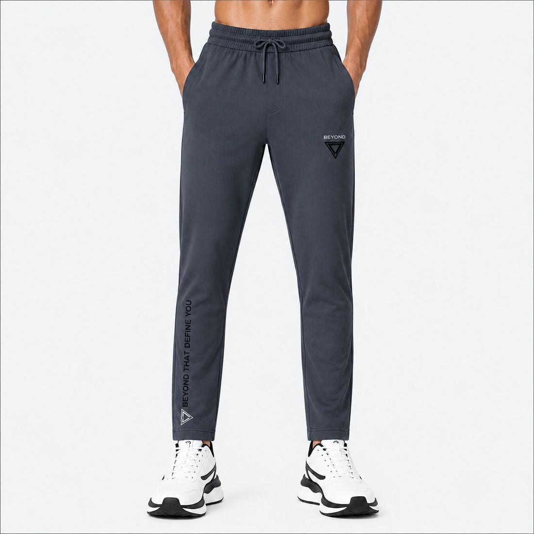 BEYOND - SMOKE GREY PERFORMANCE TROUSER