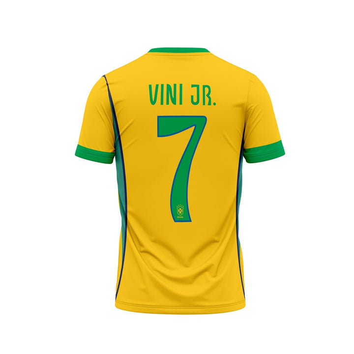 FOOTBALL TEE FIFA/26 - VINICIUS JR BRAZIL HOME JERSEY NEWURG