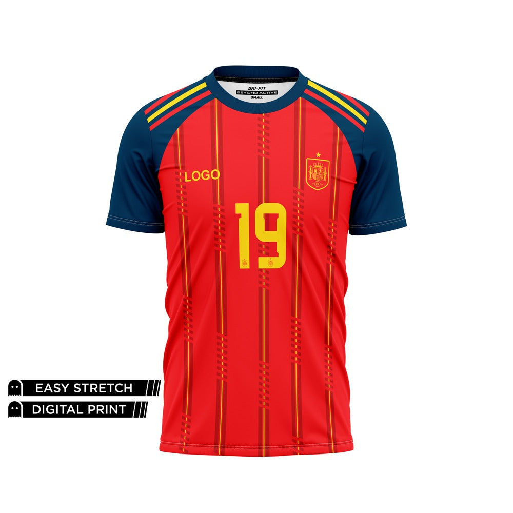 FOOTBALL TEE FIFA/26 - LAMINE YAMAL SPAIN HOME JERSEY NEWURG