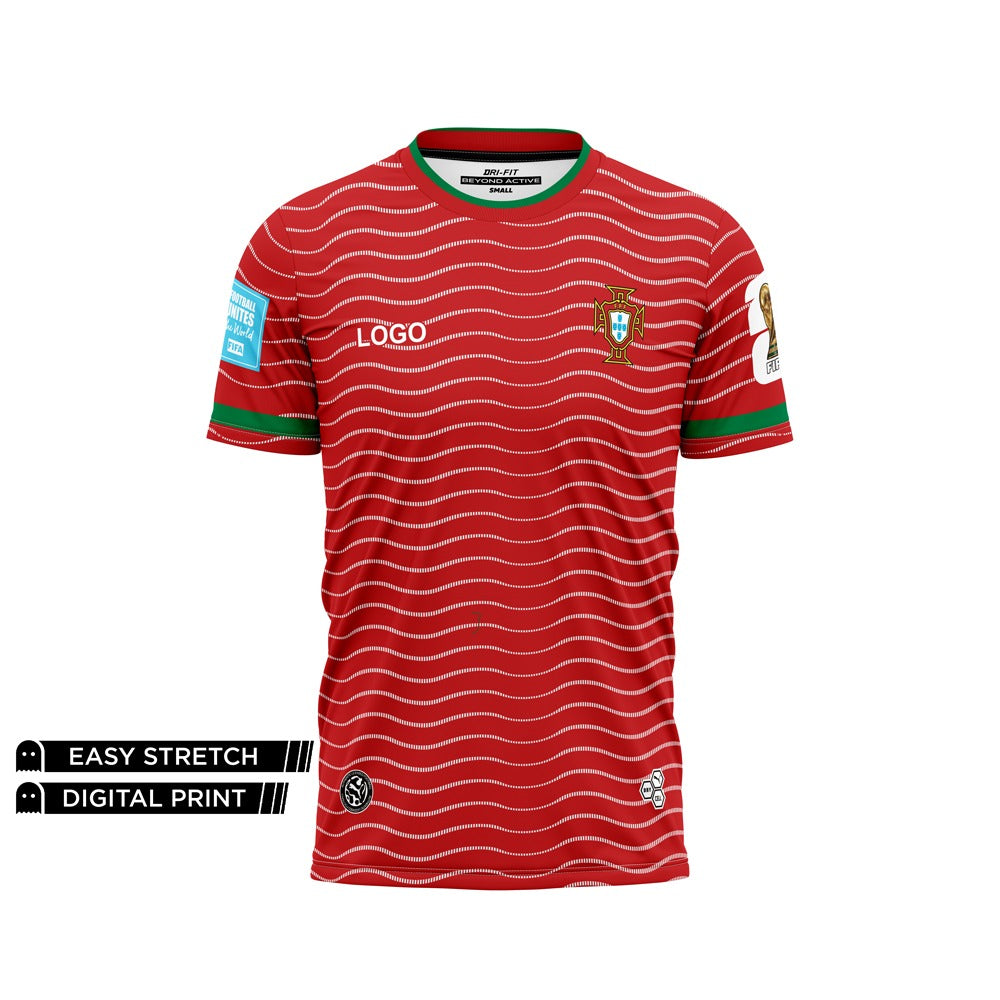 FOOTBALL TEE FIFA/26 - RONALDO PORTUGAL HOME JERSEY NEWURG