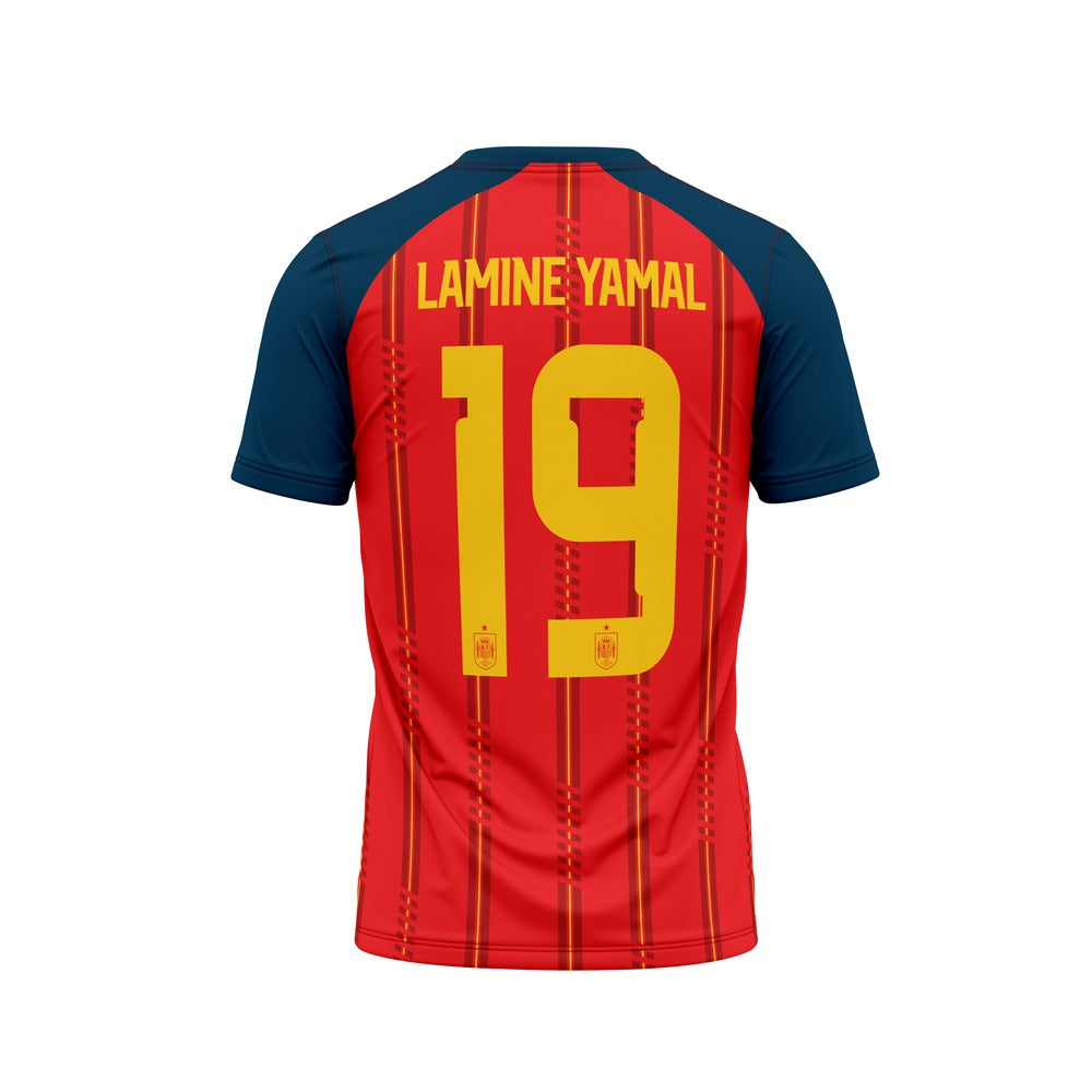 FOOTBALL TEE FIFA/26 - LAMINE YAMAL SPAIN HOME JERSEY NEWURG