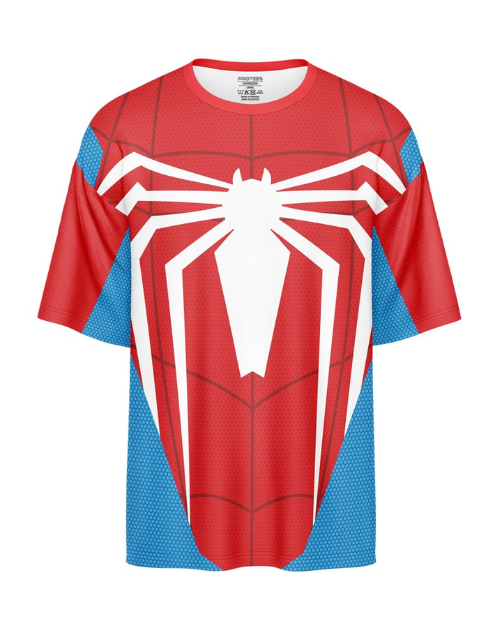 OVERSIZED DIGITAL DRY-FIT - SPIDERMAN WHITE LOGO NEWURG