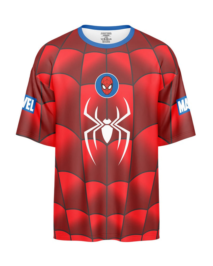 OVERSIZED DIGITAL DRY-FIT - RED SHADOW GRADIENT SPIDERMAN NEWURG