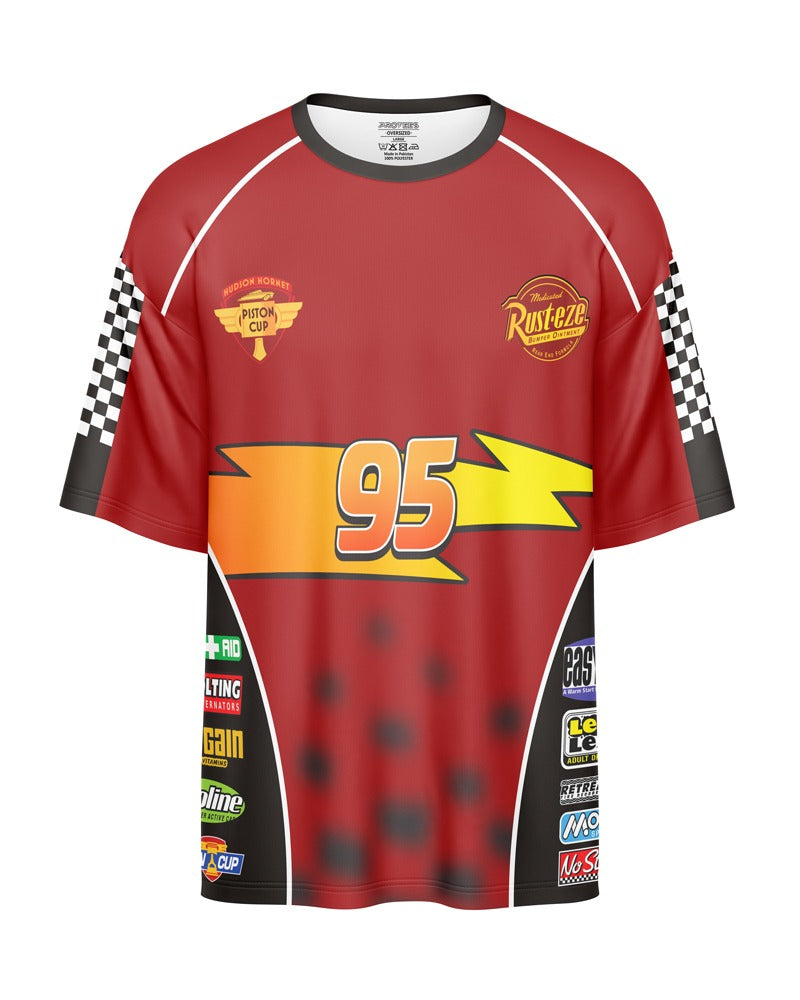 OVERSIZED DIGITAL DRY-FIT - MC QUEEN 95 TEE NEWURG