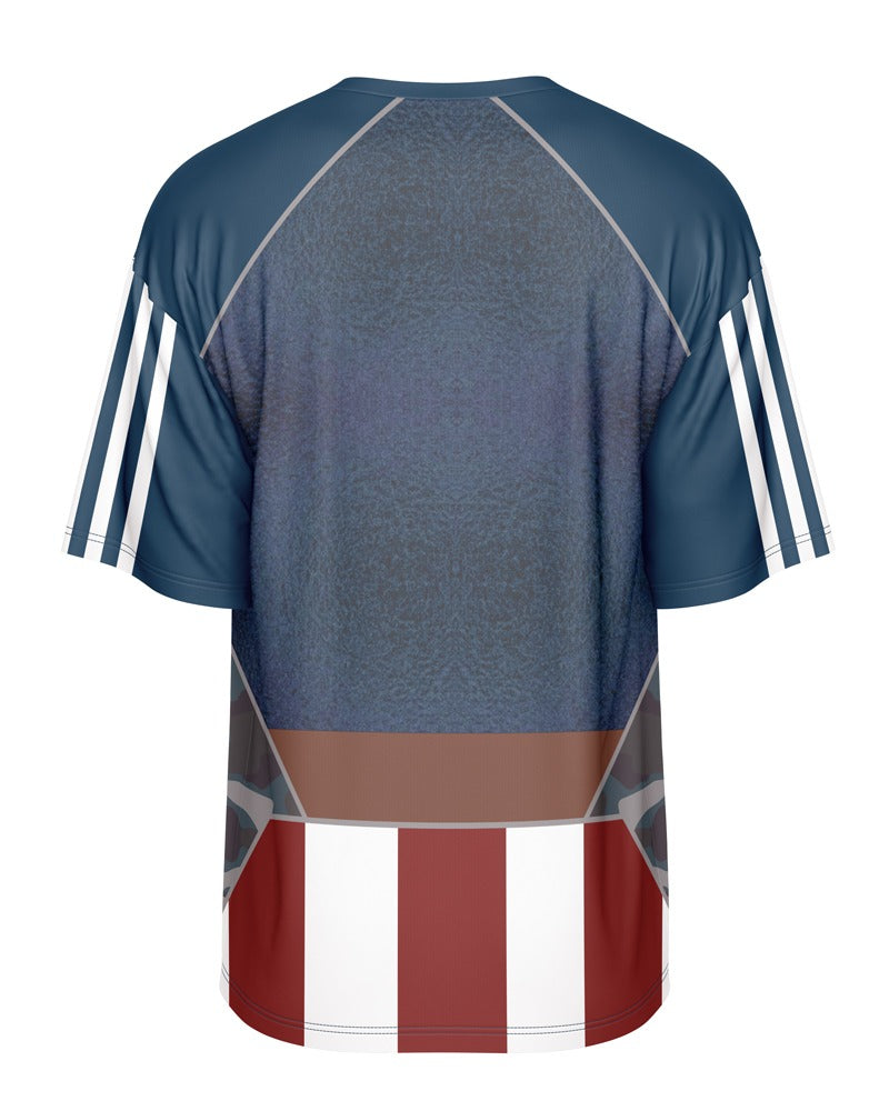 OVERSIZED DIGITAL DRY-FIT - FIRST AVENGERS TEE NEWURG