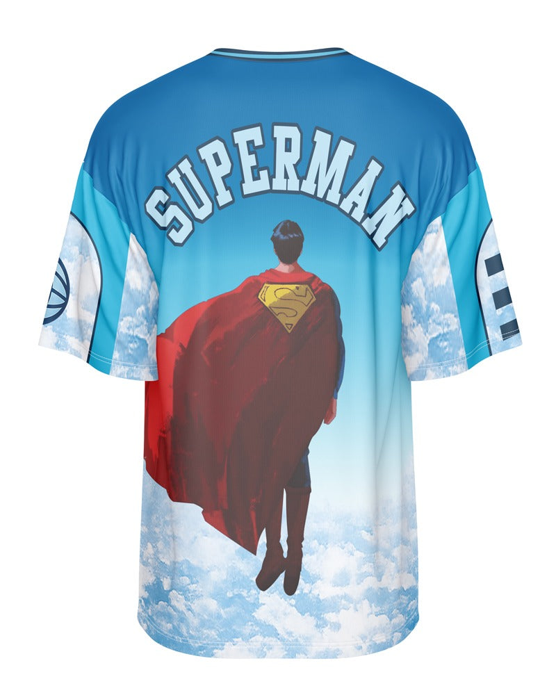 OVERSIZED DIGITAL DRY-FIT - SUPERMAN RISE TEE NEWURG