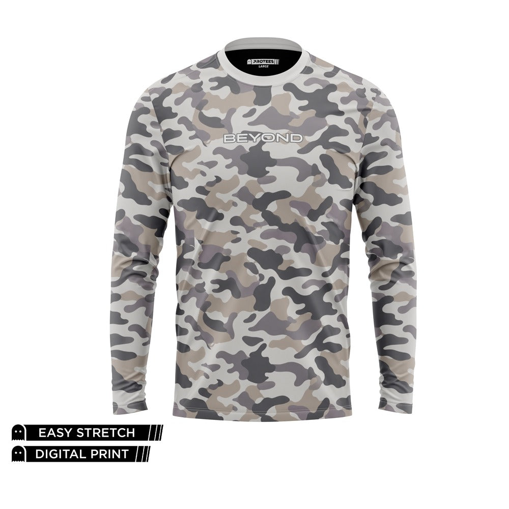 TAUPE GREY NEUTRAL CAMO - FRONT