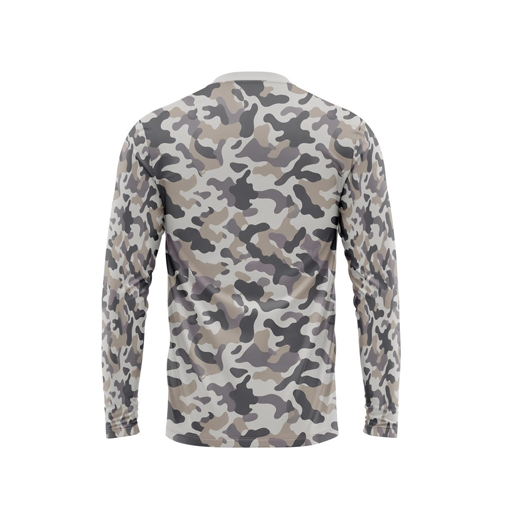 TAUPE GREY NEUTRAL CAMO - FRONT