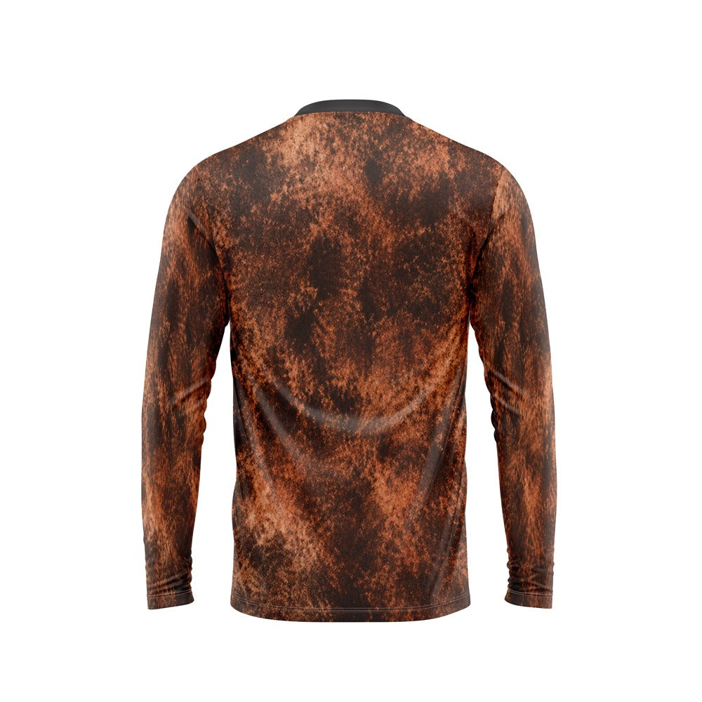 RUST ORANGE TIE-DYE - FRONT