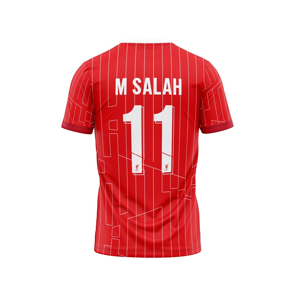 FOOTBALL TEE - M SALAH LIVERPOOL HOME JERSEY