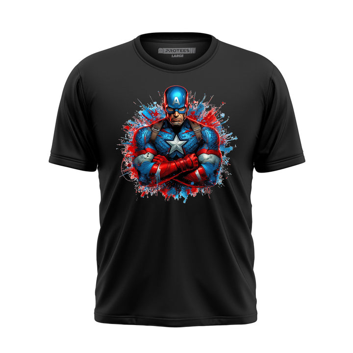 DTF - CAPTAIN AMERICA SPLASH TEE DTF0068