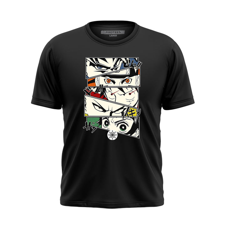 DTF - KAKAROT NARUTO LUFFY SAITAMA TANJIRO TEE DTF013