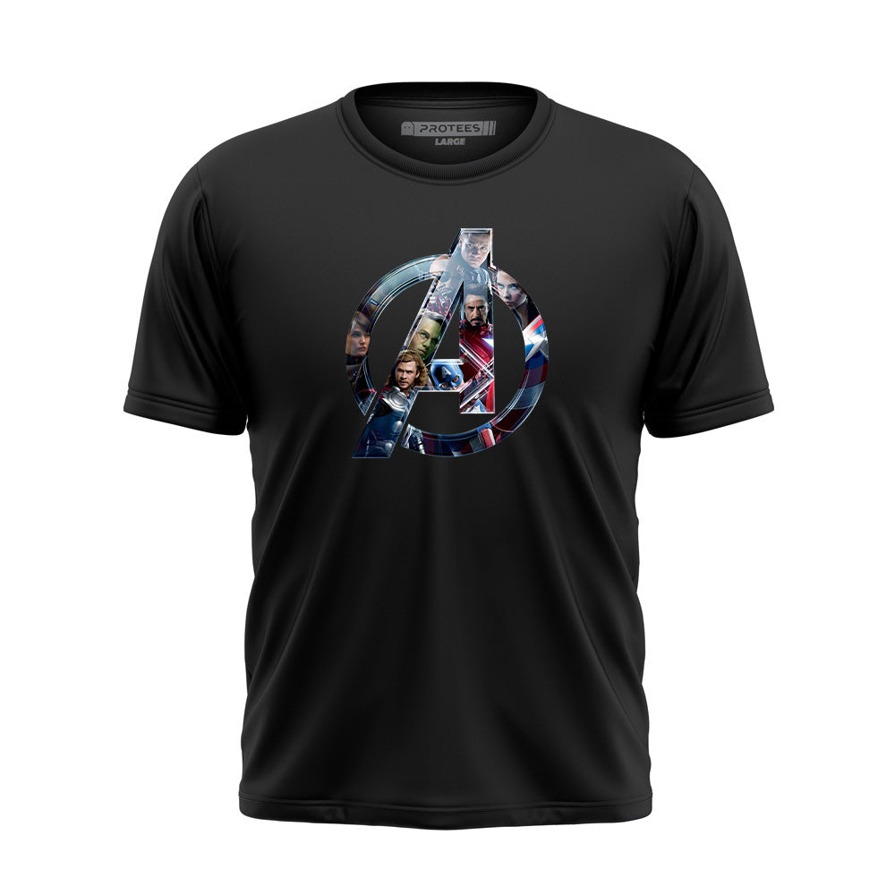 DTF - AVENGERS HEROES LOGO TEE DTF038