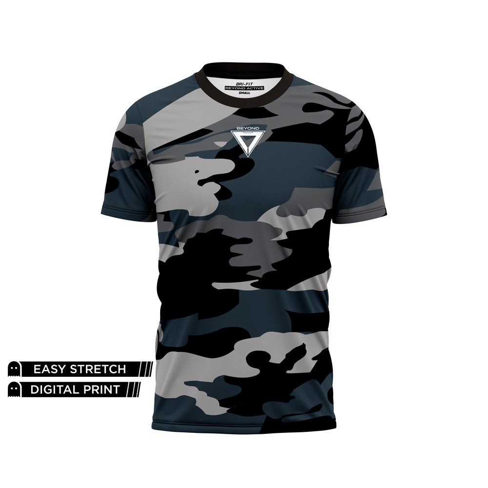 BEYOND GHOST DARK CAMO DRY-FIT TEE NEWURG