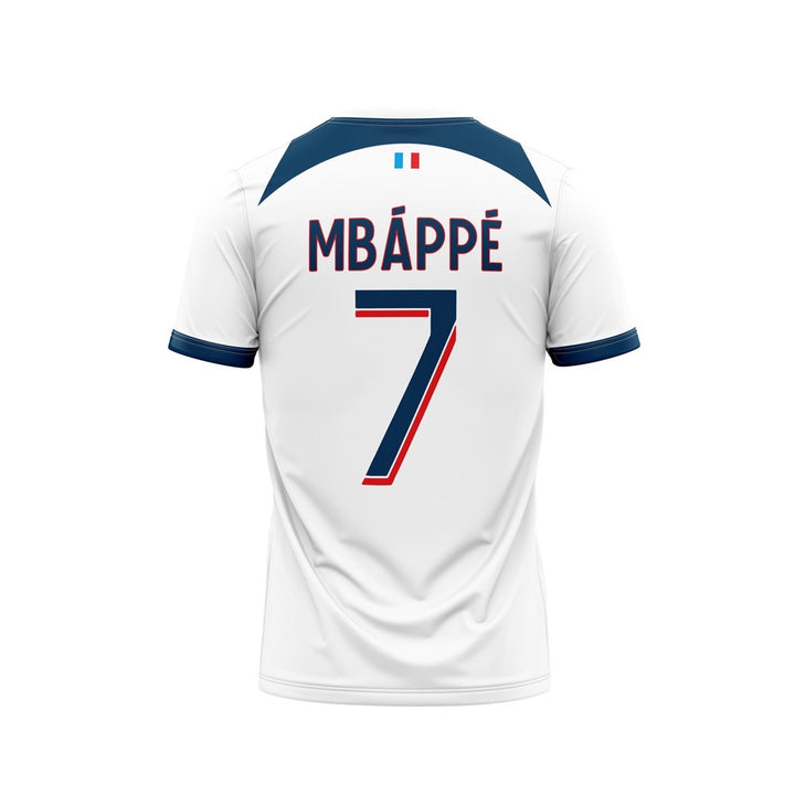 FOOTBALL TEE - MBAPPE PSG AWAY JERSEY