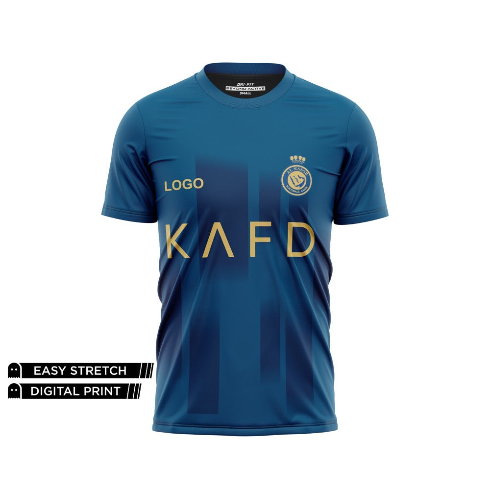 FOOTBALL TEE - CR 7 AL NASAR AWAY JERSEY