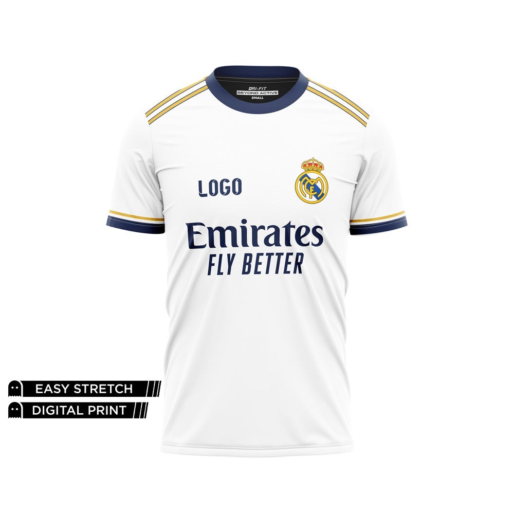 FOOTBALL TEE - VINICIUS REAL MADRID HOME JERSEY