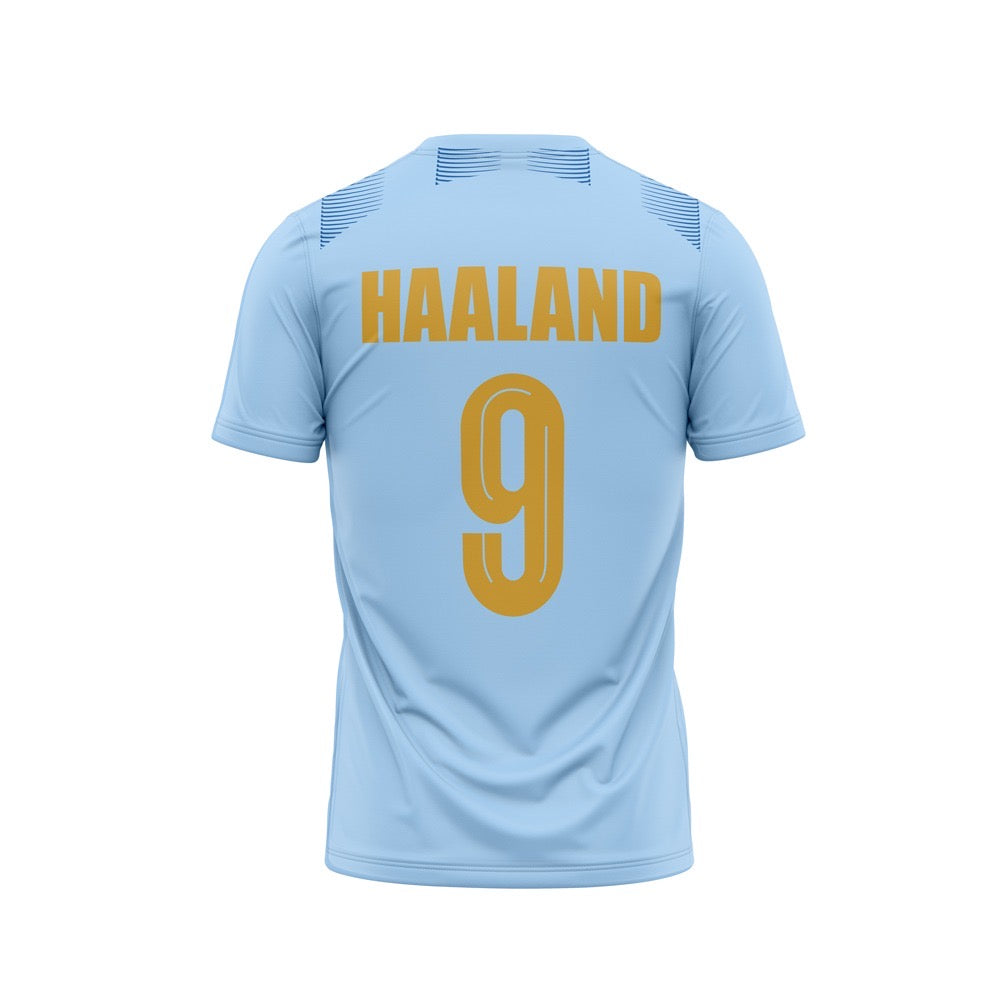 FOOTBALL TEE - HAALAND MANCHESTER CITY HOME JERSEY