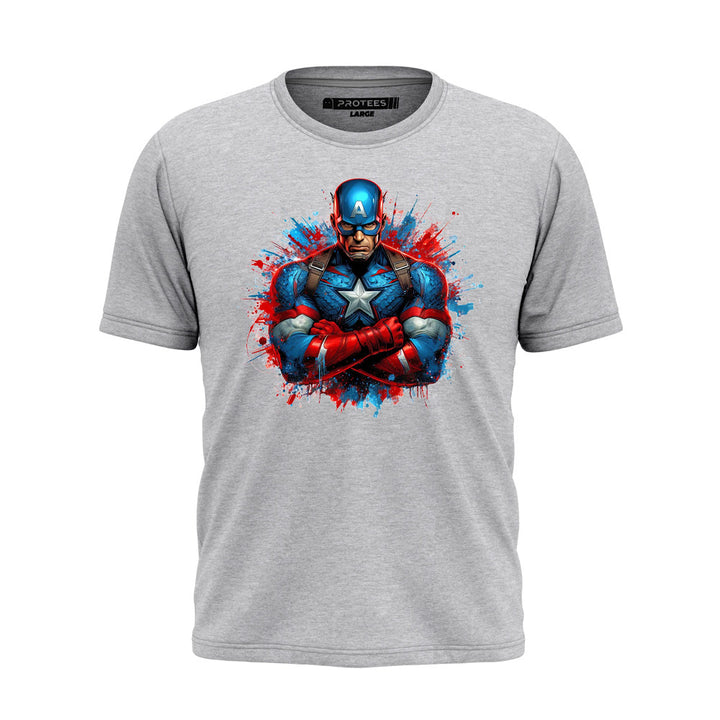 DTF - CAPTAIN AMERICA SPLASH TEE DTF0068