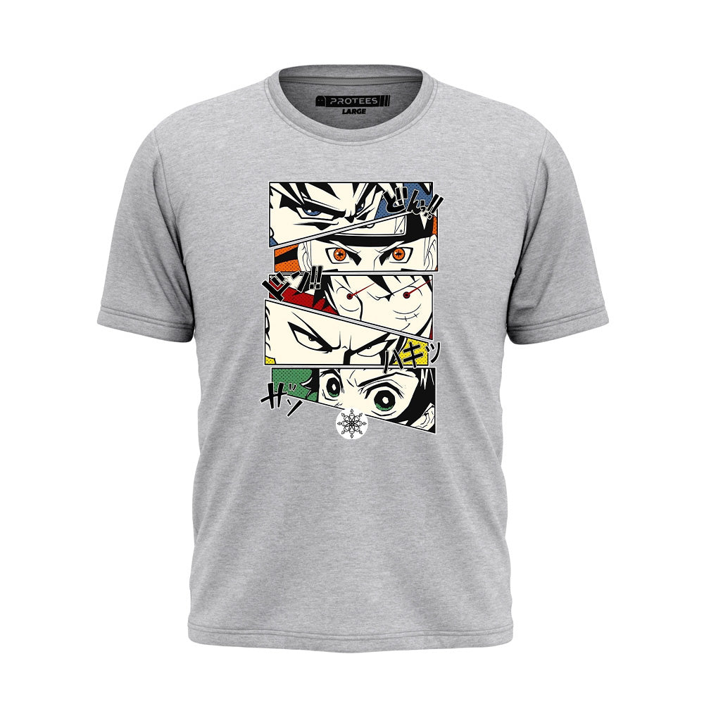 DTF - KAKAROT NARUTO LUFFY SAITAMA TANJIRO TEE DTF013