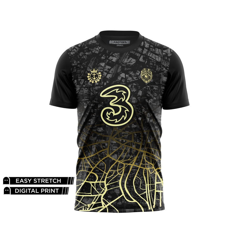 BEYOND - BLACK GOLDEN CITY TEE