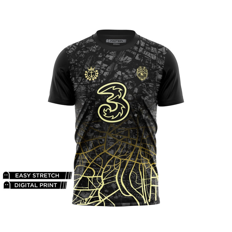 BEYOND - BLACK GOLDEN CITY TEE