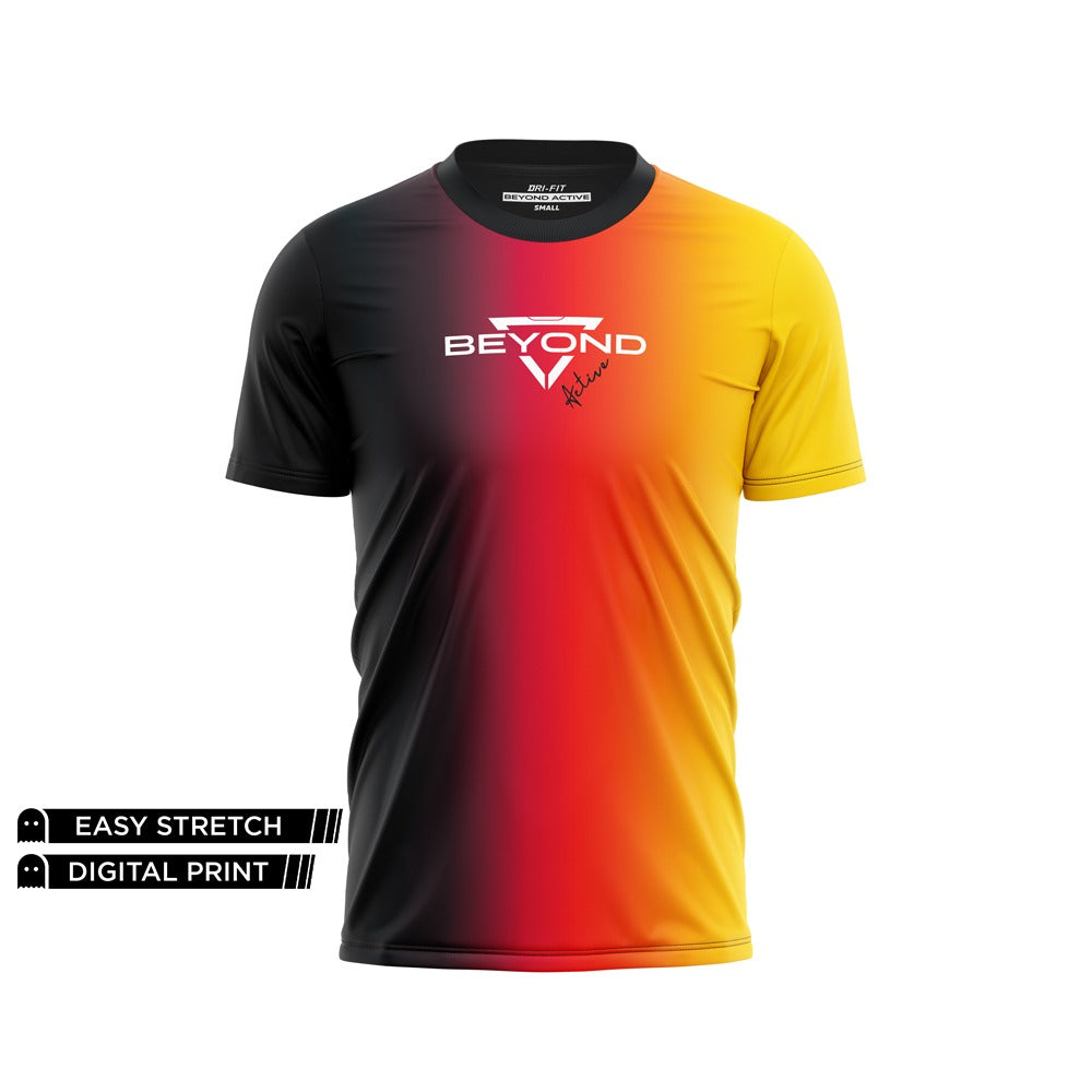 BEYOND ACTIVE YRB GRADIENT DRY-FIT TEE