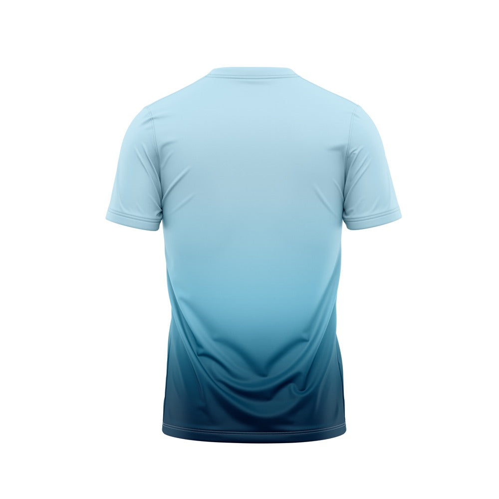 BEYOND AQUA NAVY GRADIENT TEE