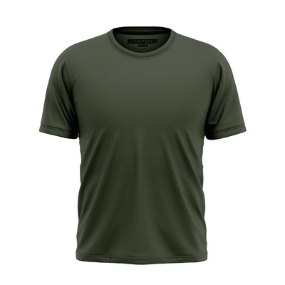 ARMY GREEN BASIC TEE